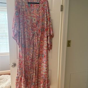 Raga Paisley Print Maxi Dress